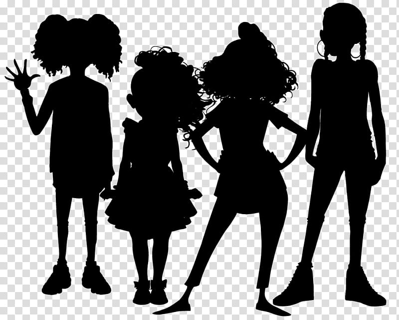 Group Of People, Silhouette, Drawing, Cartoon, Human, Paint Brushes, Social Network, People In Nature transparent background PNG clipart