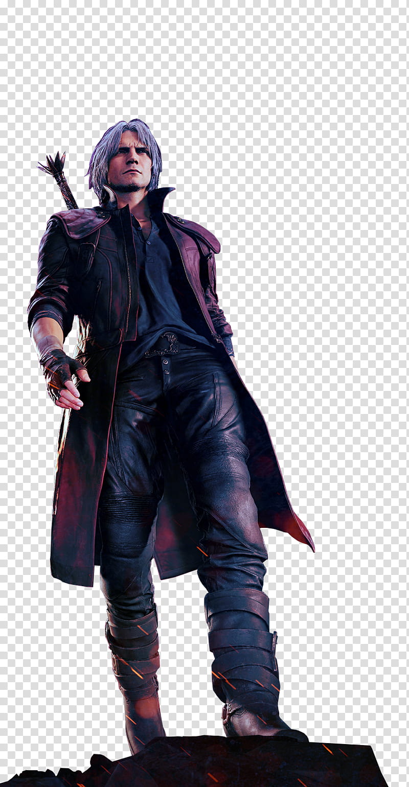 Devil May Cry  Dante Deluxe Key Art Render transparent background PNG clipart