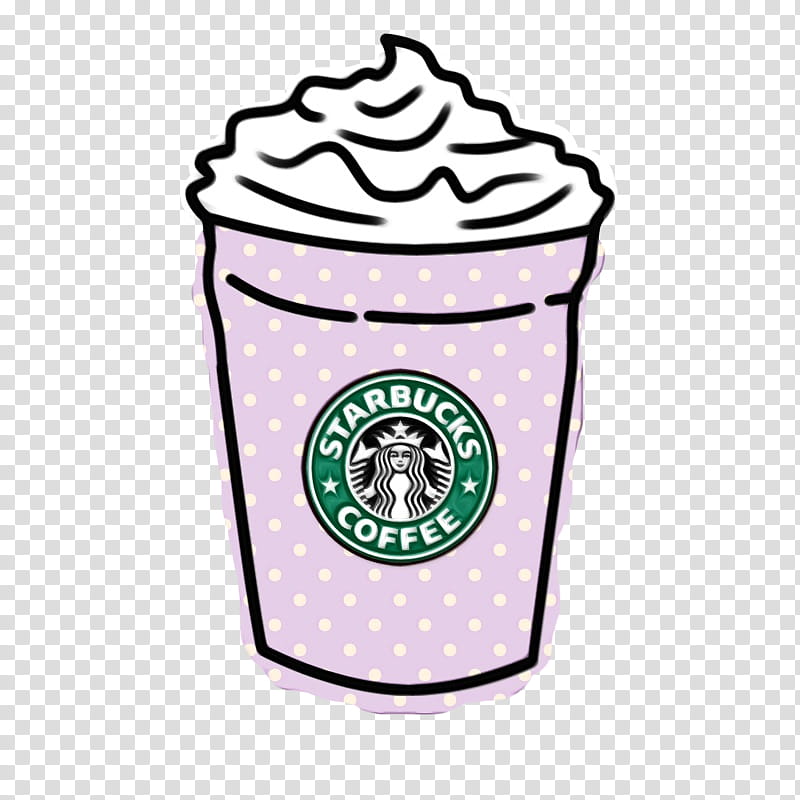 Starbucks Cup, Watercolor, Paint, Wet Ink, Coffee, Frappuccino, Tea, Latte transparent background PNG clipart