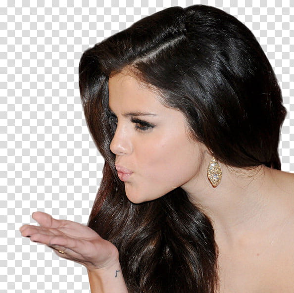 Selena Gomez in Golden Globes Render transparent background PNG clipart