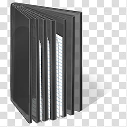 Black Vista, file folder icon transparent background PNG clipart