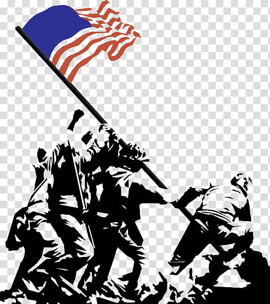 Revolution Raising The Flag ~ Clip Art ~ Download #131924615