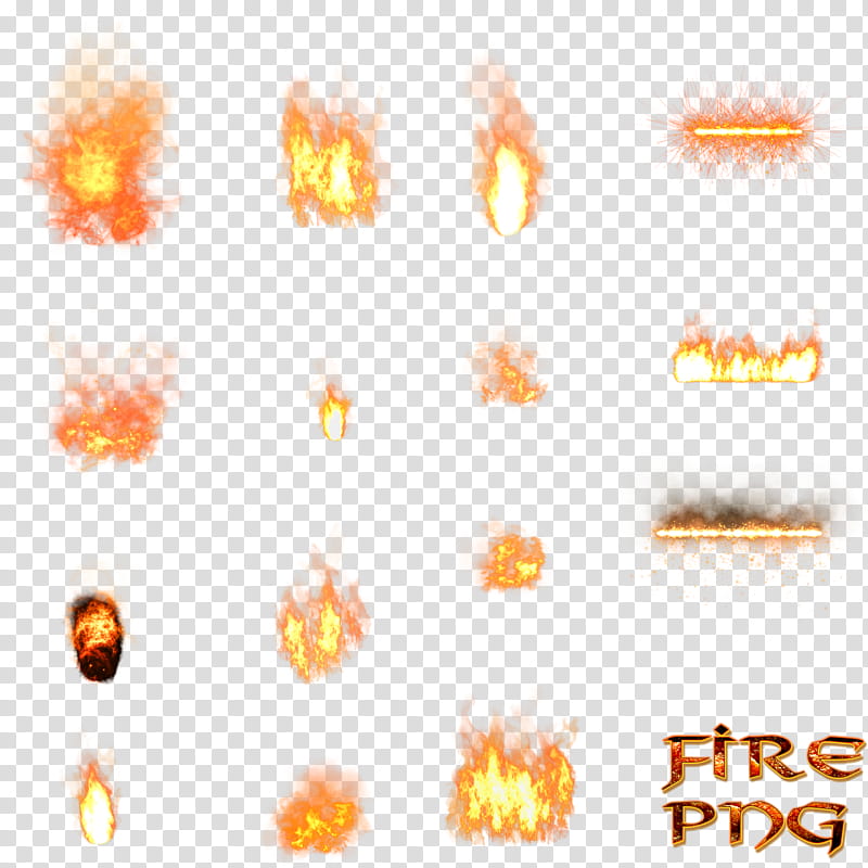misc fire elements, Fire transparent background PNG clipart