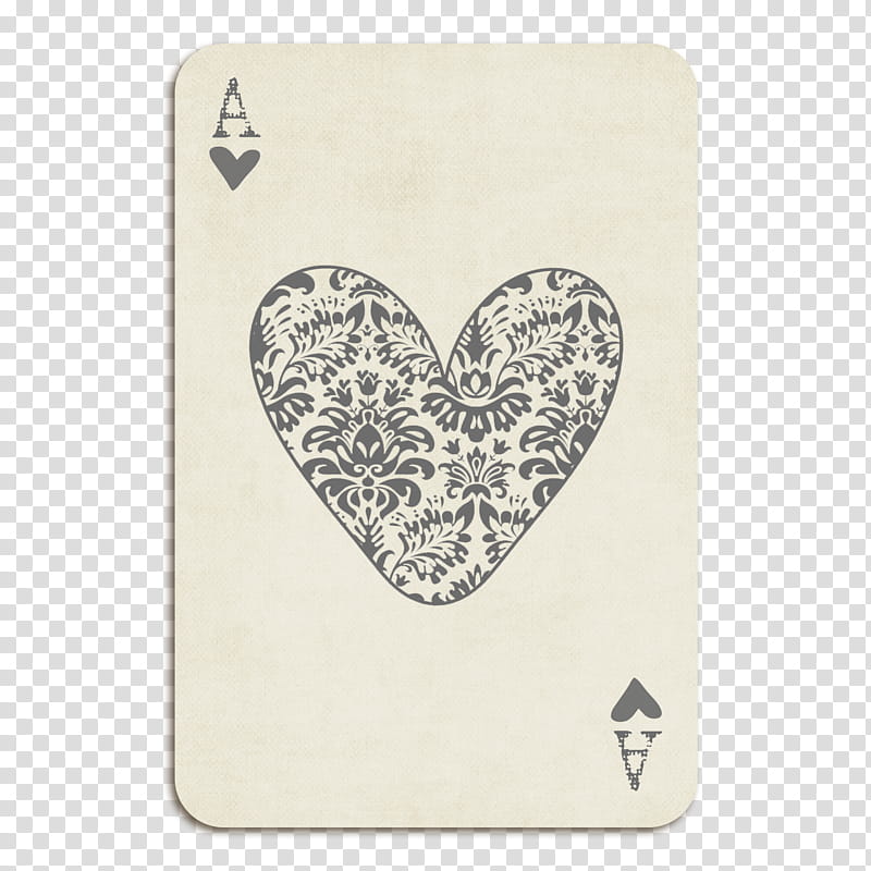 Ace Of Hearts Heart Of Ace Playing Card Transparent Background Png Clipart Hiclipart