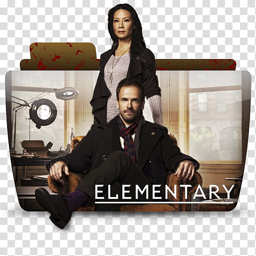 TV Folder Icons ColorFlow Set , Elementary, Elementary movie folder transparent background PNG clipart