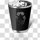 WB Red, black and gray recycle bin illustration transparent background PNG clipart