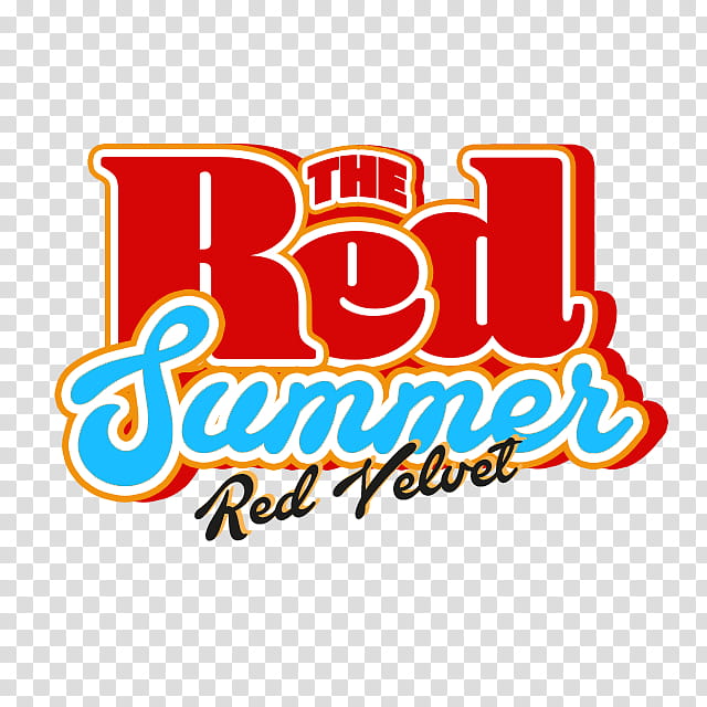 Red Velvet The Red Summer Logo Ver  transparent background PNG clipart