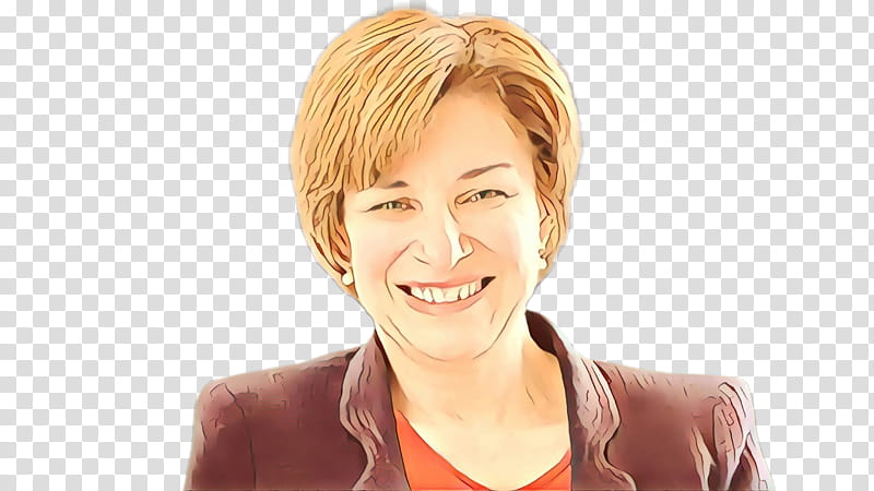 Happy Face, Amy Klobuchar, Lawyer, America, United States Senator, Election, Chin, Jaw transparent background PNG clipart