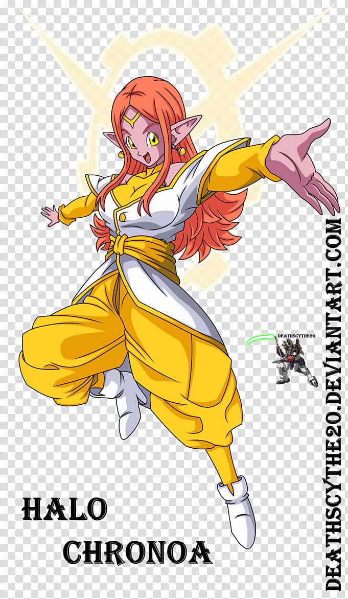 Halo Chronoa, Render, female anime character illustration transparent background PNG clipart