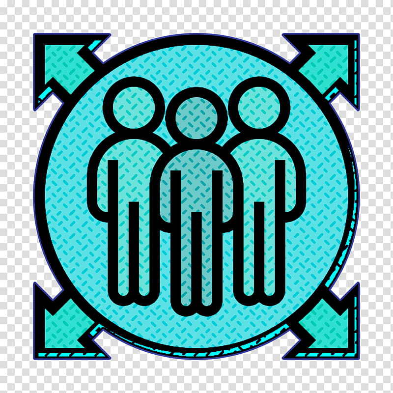 Team member icon Agile Methodology icon Member icon, Turquoise transparent background PNG clipart