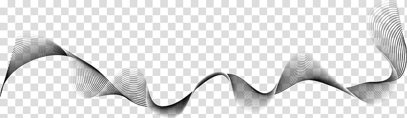 Wave Brushes, black and white abstract painting transparent background PNG clipart