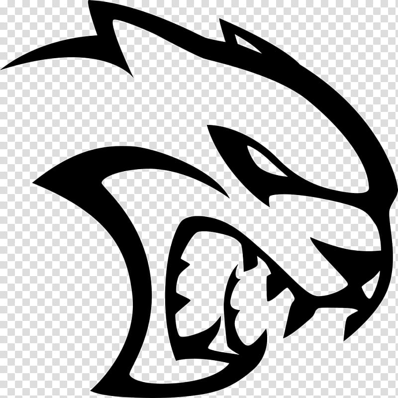 Hellcat Logo Custom Shape , black panther logo transparent background PNG clipart