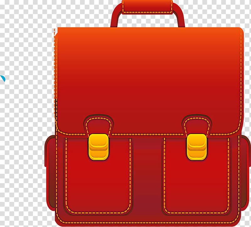 Orange, Bag, Red, Yellow, Briefcase, Luggage And Bags, Business Bag, Leather transparent background PNG clipart