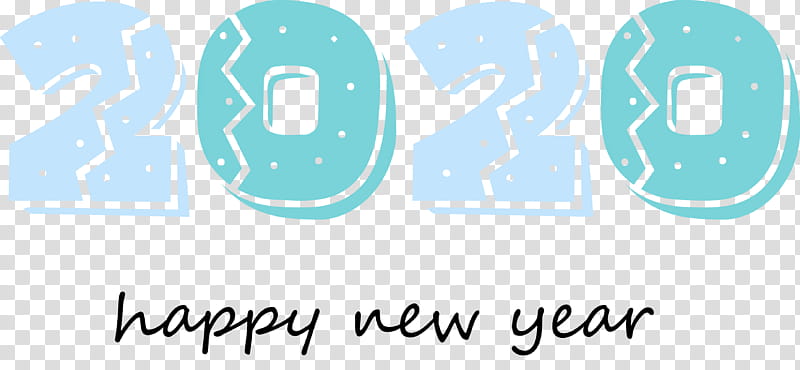 happy new year 2020 new year 2020 new years, Text, Aqua, Blue, Turquoise, Teal, Azure, Line transparent background PNG clipart