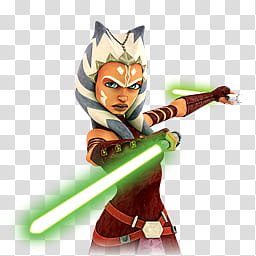 STAR WARS Characters and Droids Alpha Icons , Ahsoka Tano transparent background PNG clipart