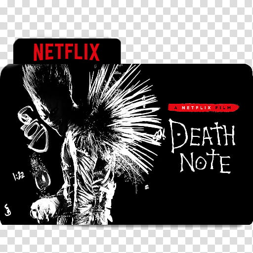 Death Note NETFLIX  Folder Icon ICO , DeathNoteNETFLIX-ZDNDROID transparent background PNG clipart