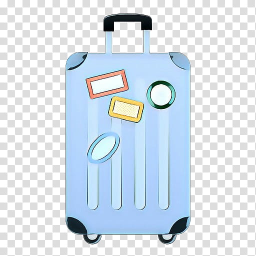 Travel Retro, Pop Art, Vintage, Suitcase, Rectangle, Hand Luggage, Baggage, Luggage And Bags transparent background PNG clipart