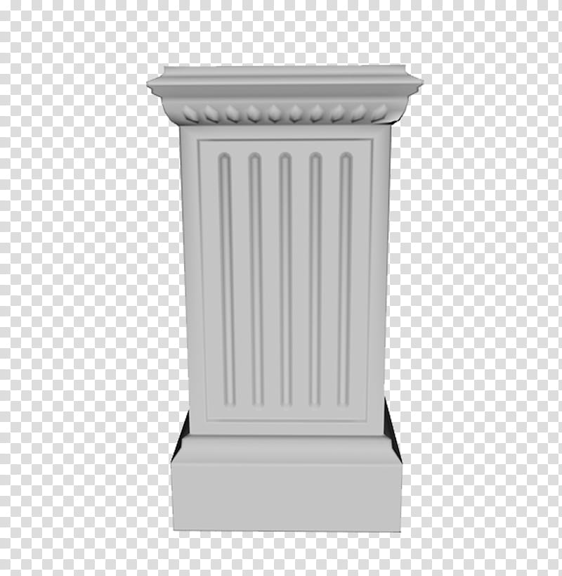 pedestal, gray pillar transparent background PNG clipart