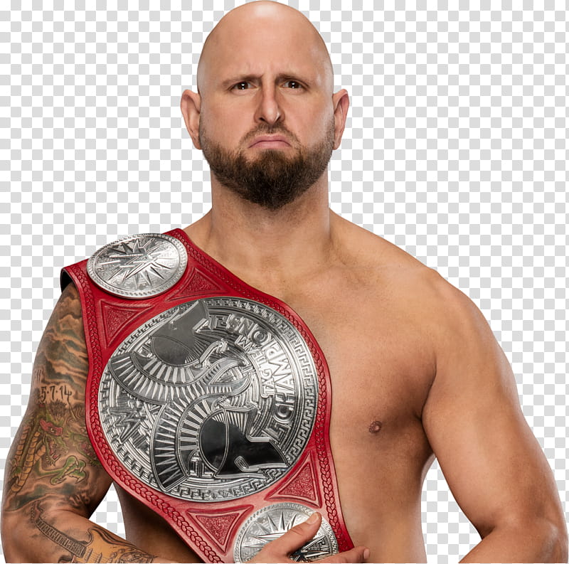 Karl Anderson RAW Tag Team Championa  transparent background PNG clipart