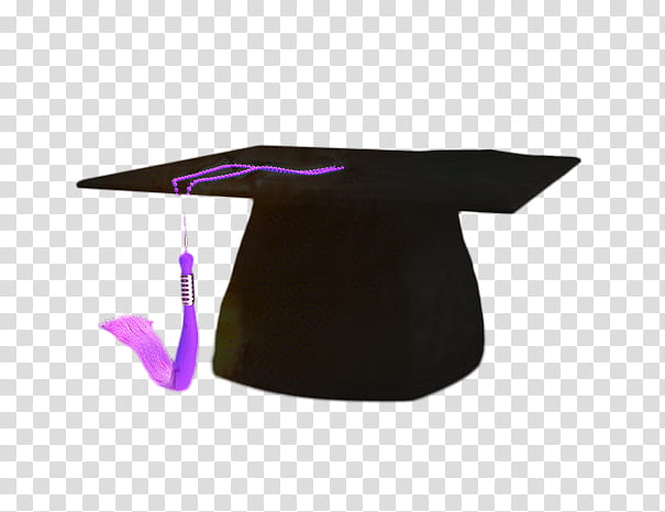 Graduation Cap, Angle, Purple, Table, MortarBoard, Violet, Academic Dress, Clothing transparent background PNG clipart