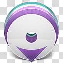 Icon BlindWrite, xpx, white and purple logo transparent background PNG clipart