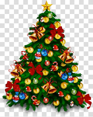 Christmas tree, Christmas Ornaments, Christmas Decoration, Christmas 
, Watercolor, Paint, Wet Ink, Colorado Spruce transparent background PNG clipart thumbnail