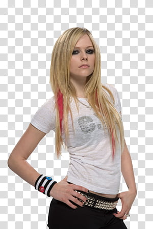 Avril Lavigne transparent background PNG clipart thumbnail