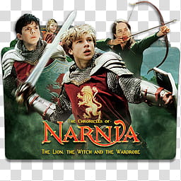 The Chronicles of Narnia Folder Icon , The Chronicles of Narnia, The Lion. The Witch and the Wardrobe_x transparent background PNG clipart