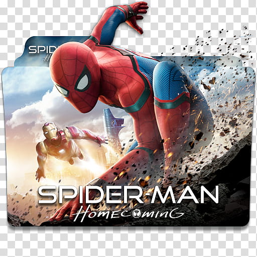 Spider Man Homecoming  Folder Icon Pack, Spider Man Homecoming v logo transparent background PNG clipart