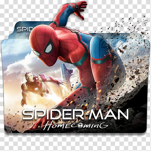 Spider Man Homecoming Folder Icon Pack, Spider Man Homecoming v logo  transparent background PNG clipart | HiClipart