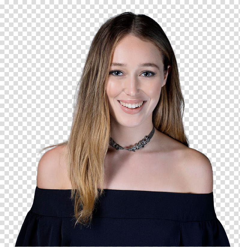 ALYCIA DEBNAM CAREY, Taissa Farmiga wearing black off-shoulder top transparent background PNG clipart