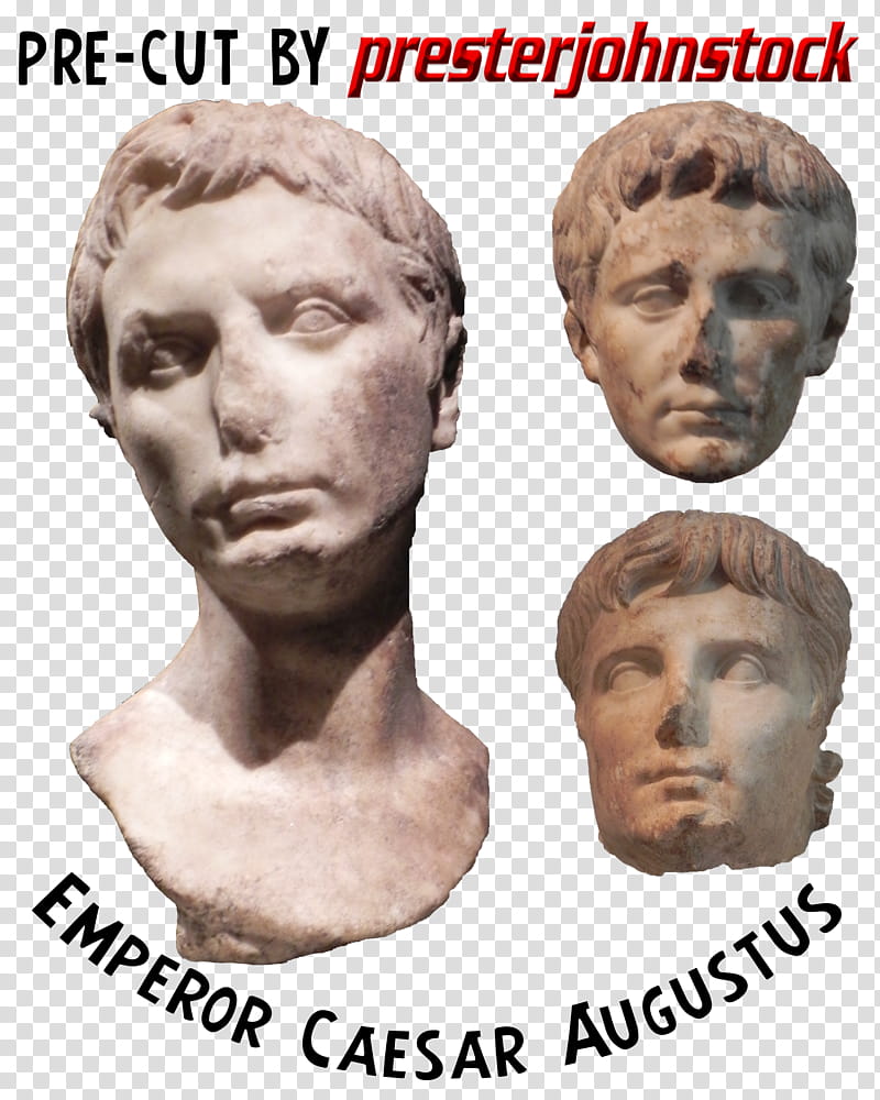 Pre cut Caesar Augustus transparent background PNG clipart