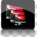 WB Red, silver iMac illustration transparent background PNG clipart