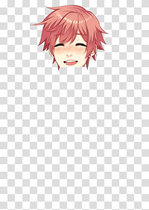 ddlc r all character sprites free to use pink haired male profile character illustration transparent background png clipart hiclipart ddlc r all character sprites free to