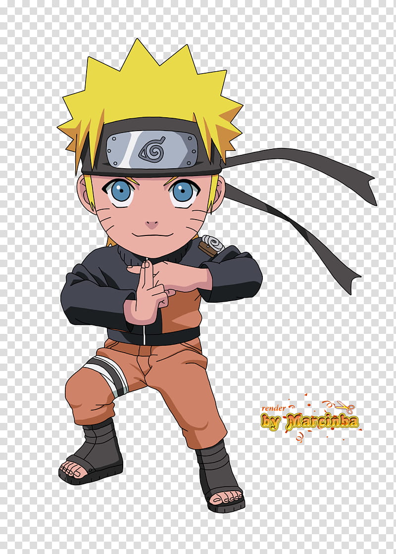 Render Chibi Naruto, Naruto Shipudden illustration transparent background PNG clipart