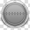 the time machine, round gray logo illustration transparent background PNG clipart