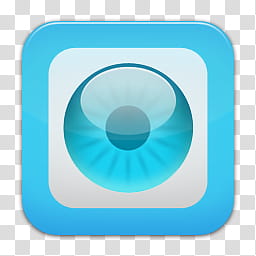 Quadrat icons, eset, square blue eye logo transparent background PNG clipart