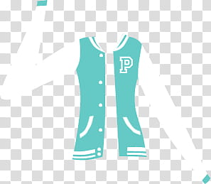 clothes for dolls , green and white jersey jacket transparent background PNG clipart