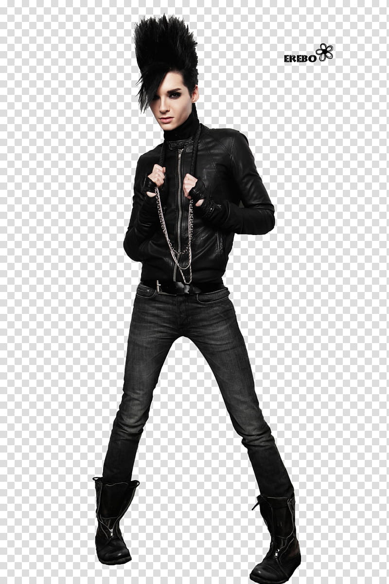 HQ of Bill Kaulitz transparent background PNG clipart