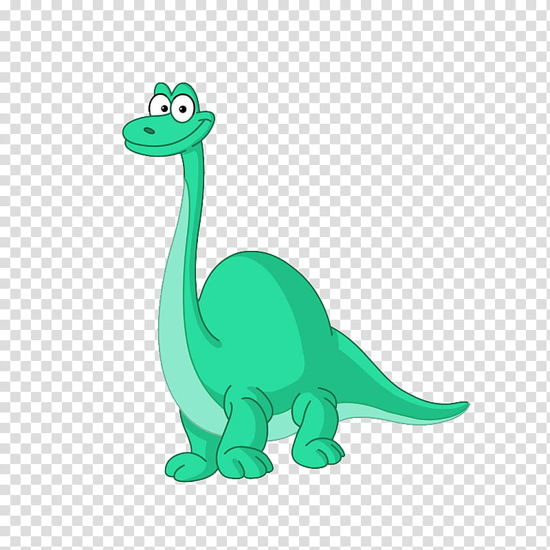 Dinosaur, Brachiosaurus, Apatosaurus, Diplodocus, Eobrontosaurus, Drawing, Cartoon, Green transparent background PNG clipart