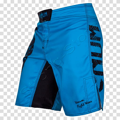 Light Blue, Venum, Shorts, Mixed Martial Arts Clothing, Bermuda Venum Giant, Boxing, Electric Blue, Active Shorts transparent background PNG clipart