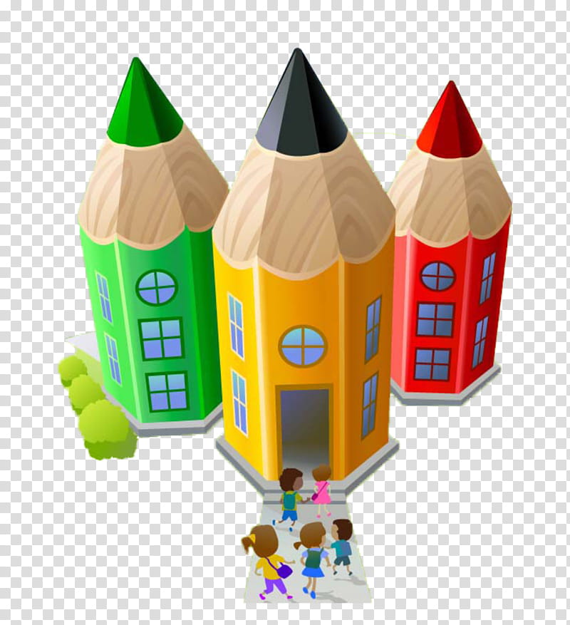 Pencil, Drawing, Colored Pencil, Toy, Cone, Writing Implement, Wooden Block, Toy Block transparent background PNG clipart
