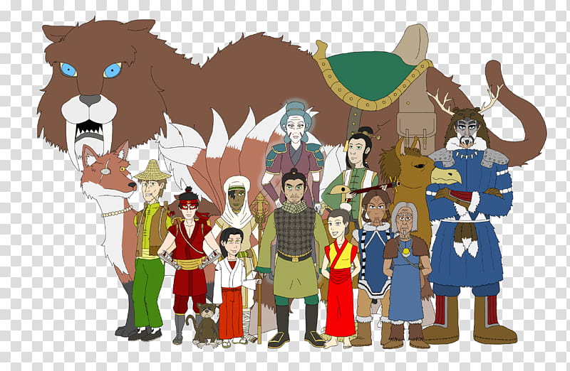 Avatar The War of Wei Sheng Cast, cartoon movie transparent background PNG clipart