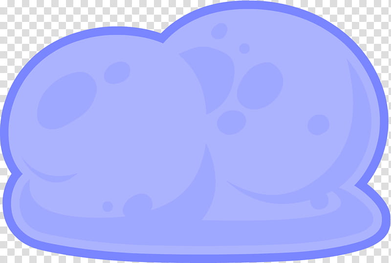 Cartoon Cloud, Battle For Dream Island, Asset, Blog, Blue, Violet, Purple, Azure transparent background PNG clipart