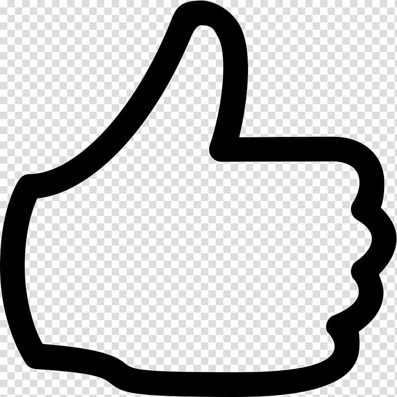 Like Button, Thumb Signal, Gesture, Ok, Symbol, Black And White
, Line, Finger transparent background PNG clipart