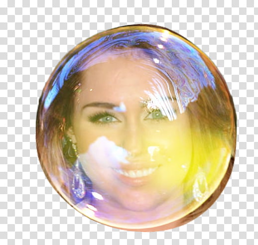 Burbuja de Miley Cyrus transparent background PNG clipart