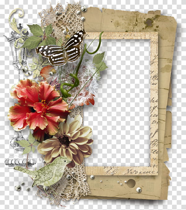 Flower Frame, Frames, Scrapbooking, Frame Family, Painting, Collage, Flora, Cut Flowers transparent background PNG clipart