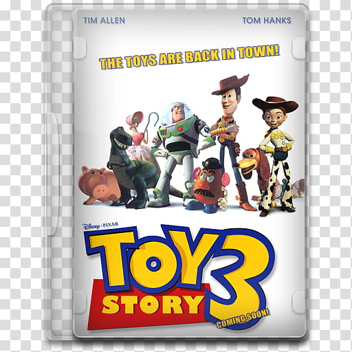 Movie Icon , Toy Story , Toy Story  DVD case transparent background PNG clipart