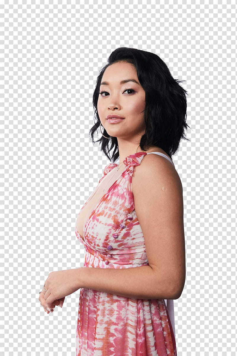 Lana Condor,  transparent background PNG clipart