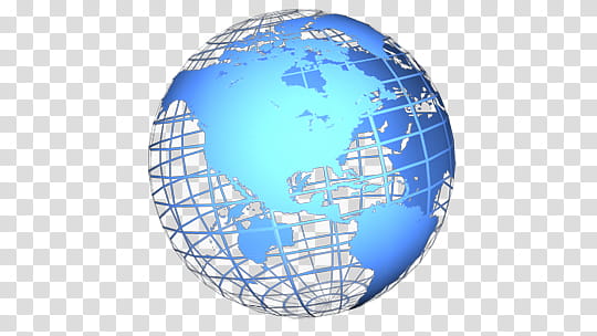 Rotating Globes V , blue globe transparent background PNG clipart